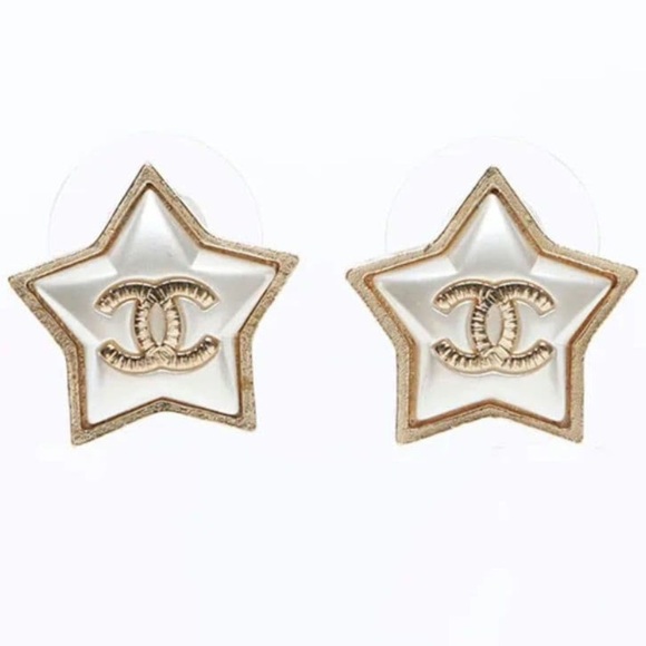 CHANEL Jewelry - CHANEL Star Stud Earrings